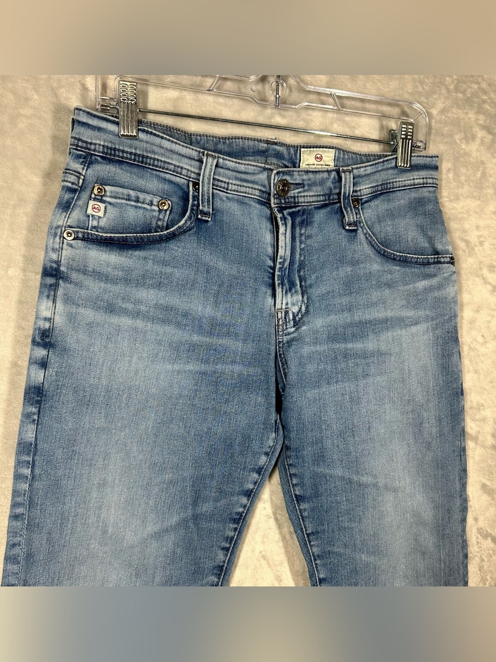 AG Adriano Goldschmied Tellis Modern Slim Jeans Mens 29x34 Blue Denim Stretch